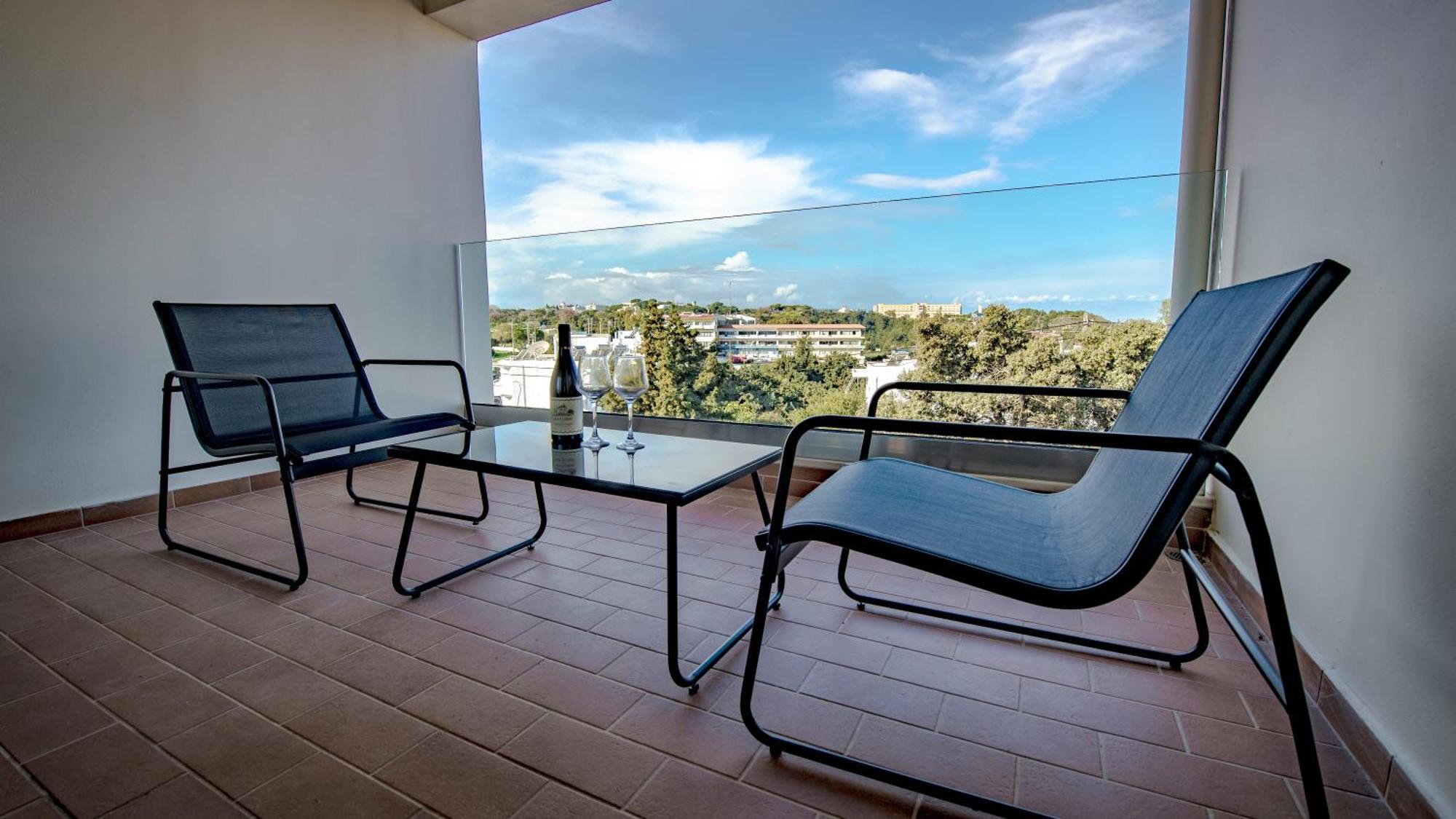 Eden Sunflower - Luxurious Apartment With Sea View Rhodes City Dış mekan fotoğraf