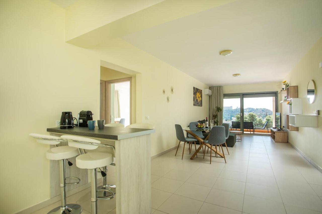 Eden Sunflower - Luxurious Apartment With Sea View Rhodes City Dış mekan fotoğraf