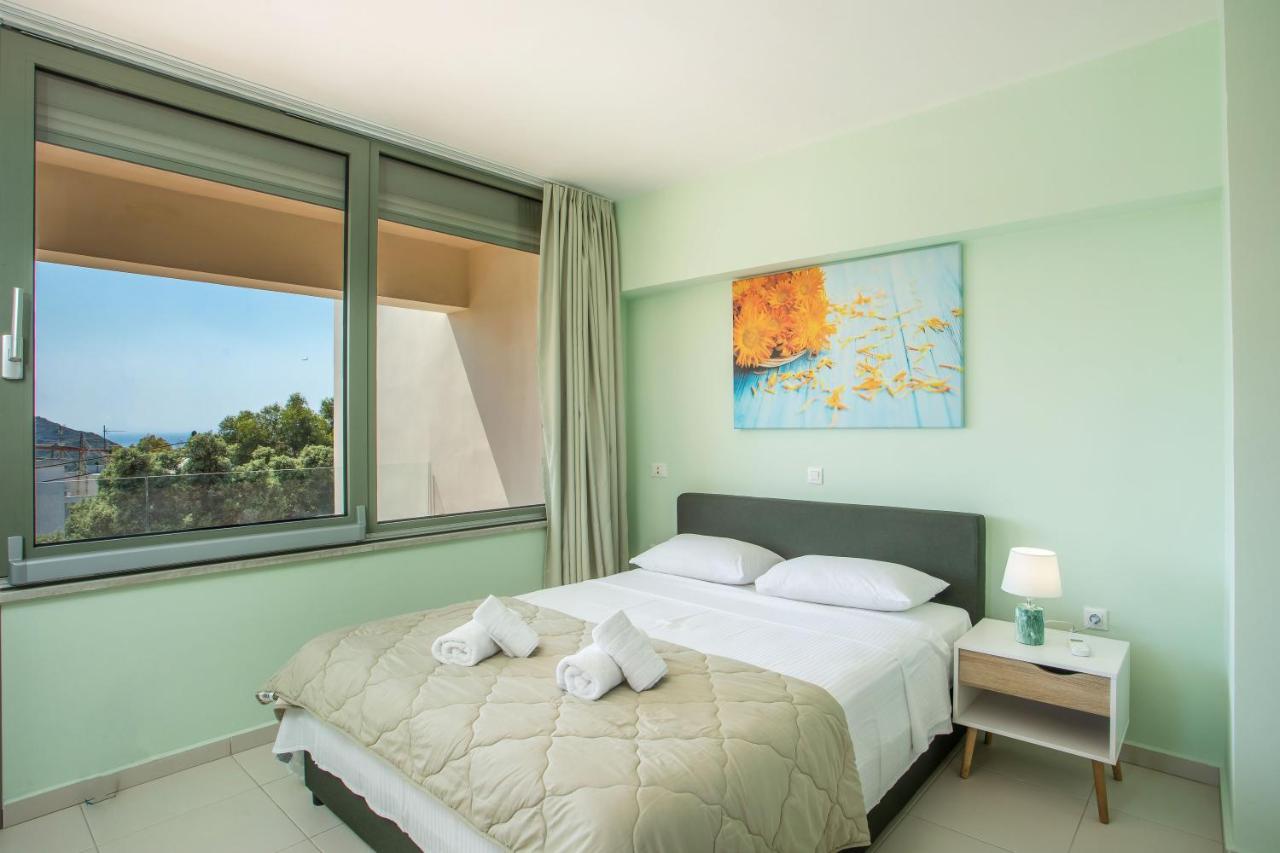 Eden Sunflower - Luxurious Apartment With Sea View Rhodes City Dış mekan fotoğraf