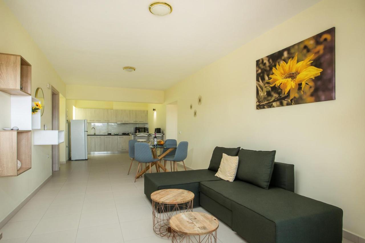 Eden Sunflower - Luxurious Apartment With Sea View Rhodes City Dış mekan fotoğraf